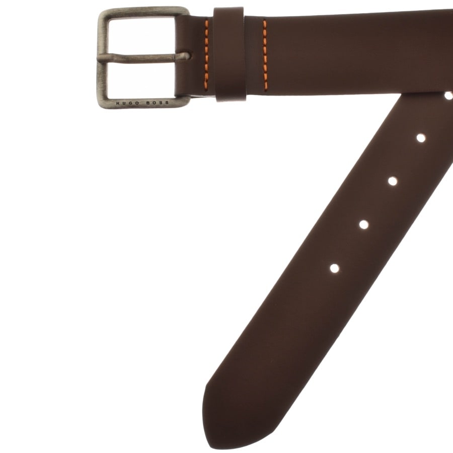 Alternative Image for ProductBOSS Leather Jeeko Belt Brown2